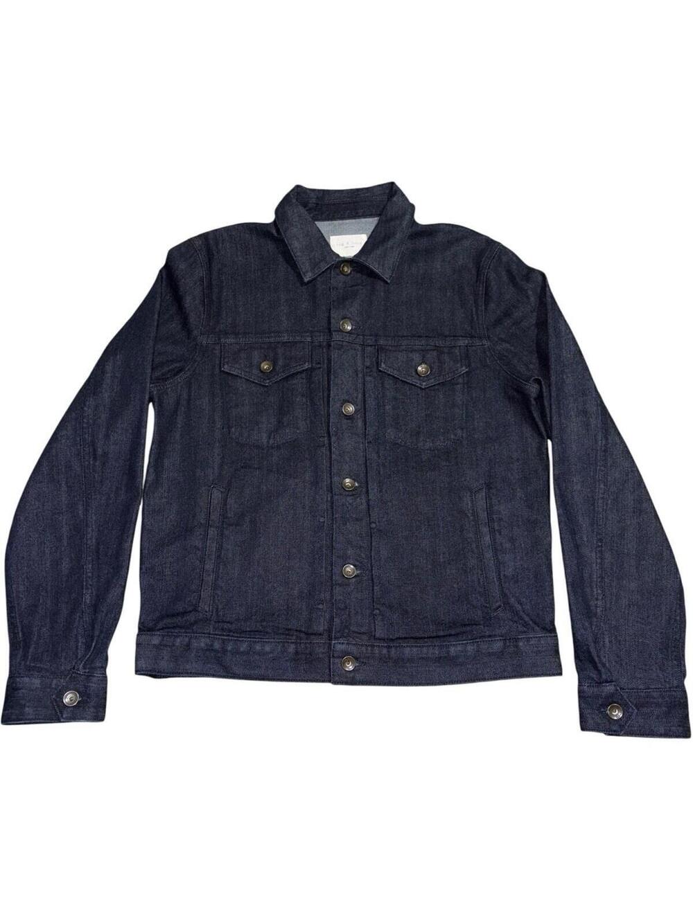 M NEW $350 RAG & BONE New York Selvedge Denim Indigo Denim Jean Jacket Japanese